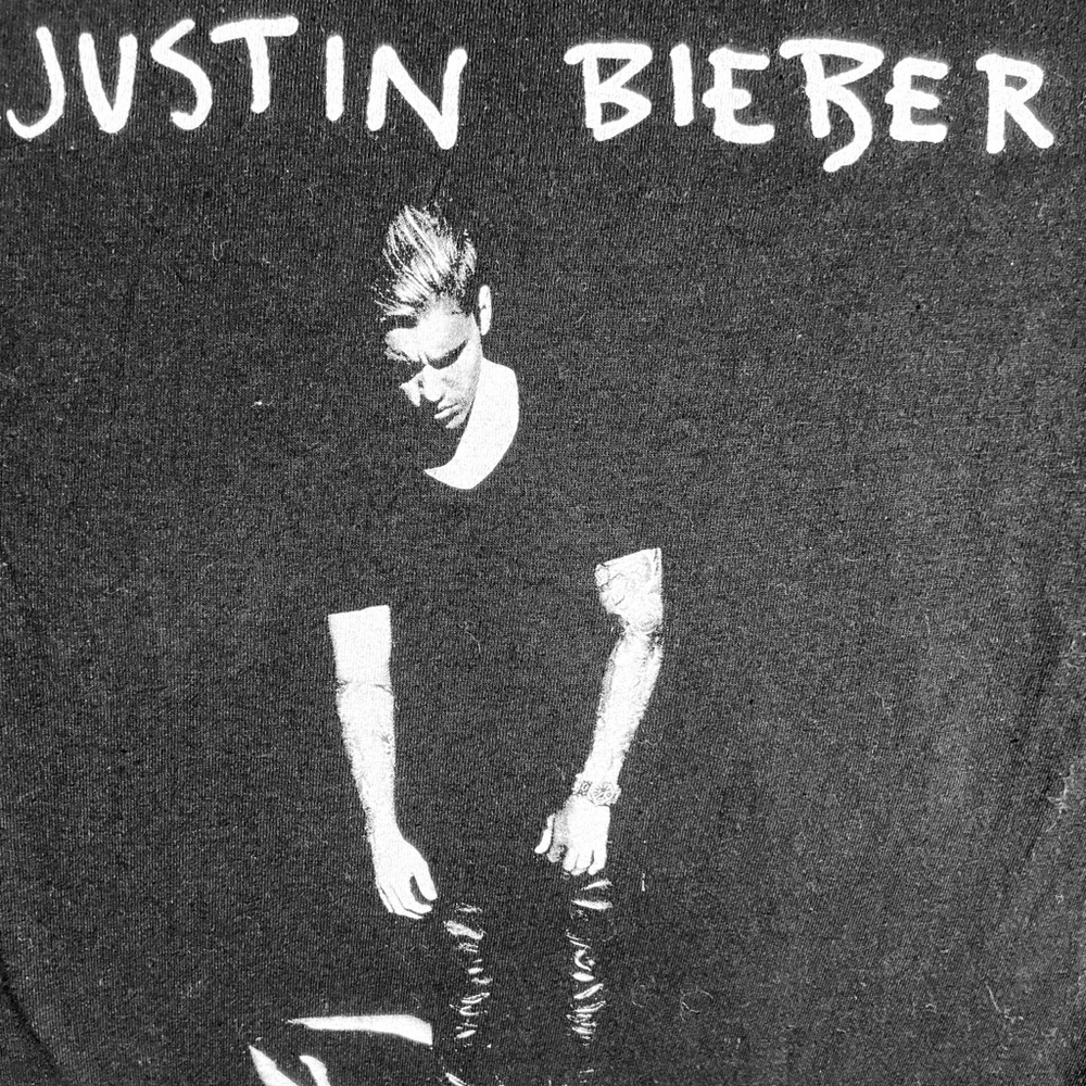 Authentic Concert Justin Bieber T-shirt
